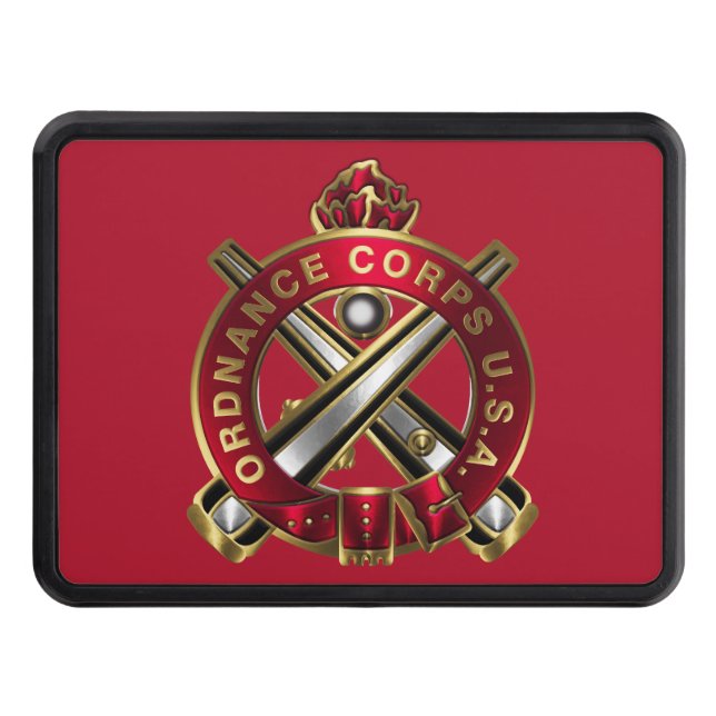 Ordnance Corps Hitch Cover (Front)