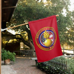 Ordnance Corps Veteran House Flag