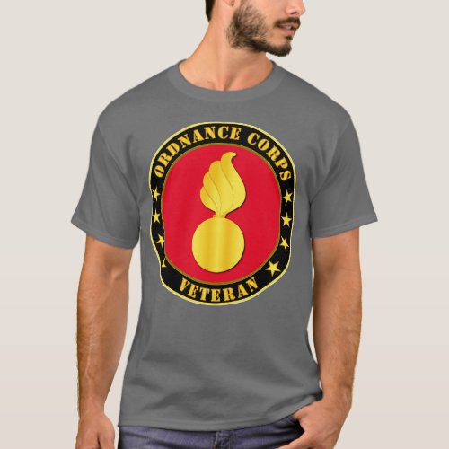 Ordnance Corps Veteran T_Shirt