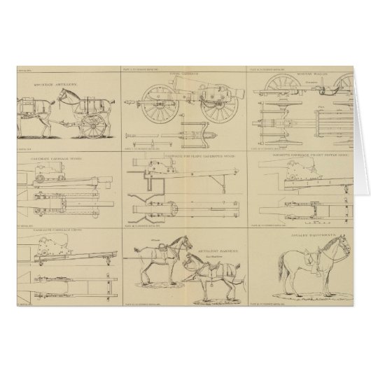 Ordnance, stores, etc cards (Front Horizontal)