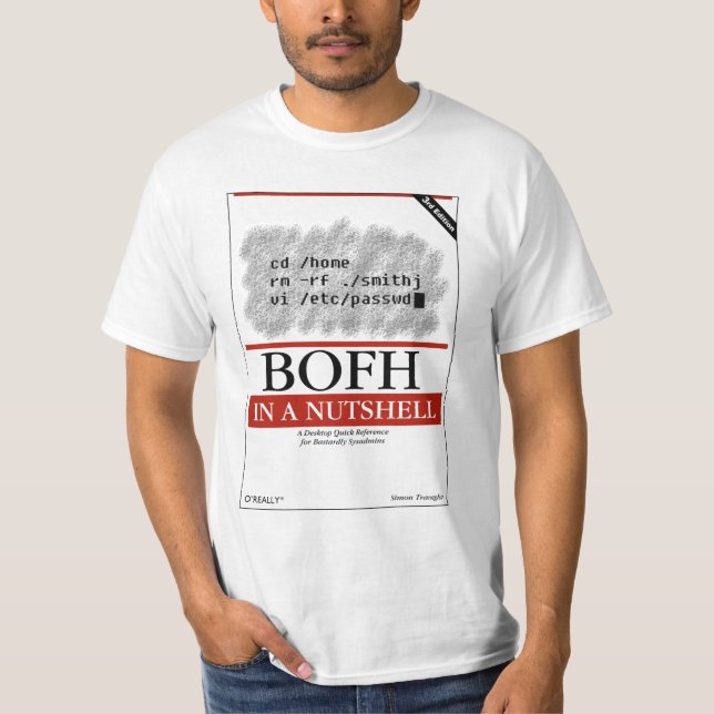 O'Really - BOFH in a Nutshell T-Shirt (Front)