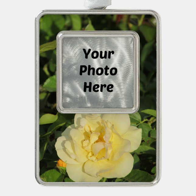 Oregold Yellow Rose Christmas Ornament (Front)
