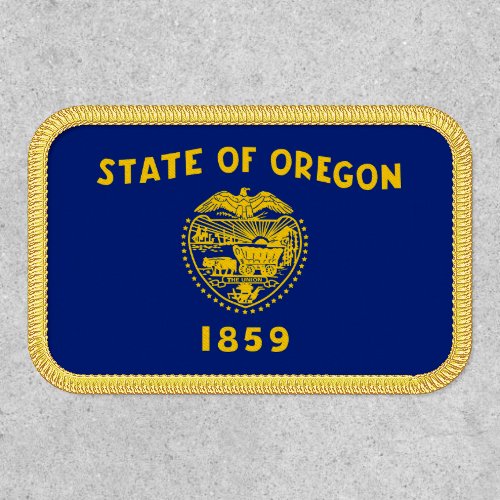 Oregon 1859 Flag Patch
