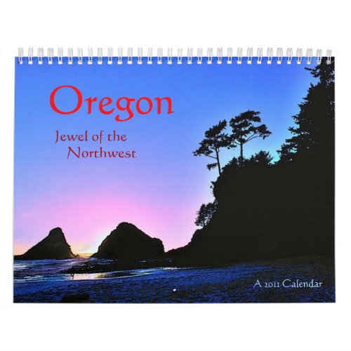 Oregon 2011 Calendar