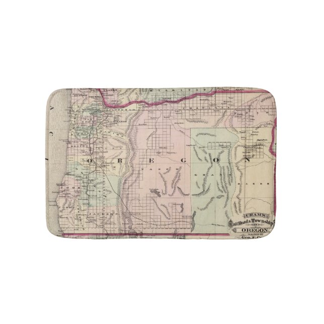 Oregon 6 bathroom mat (Front)