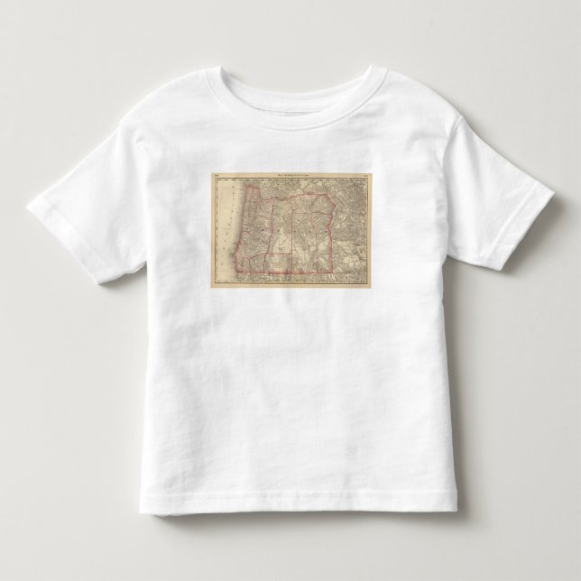 Oregon 6 toddler t-shirt (Front)