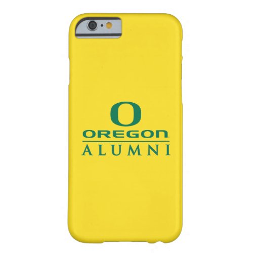 Oregon  Alumni Logo Barely There iPhone 6 Case