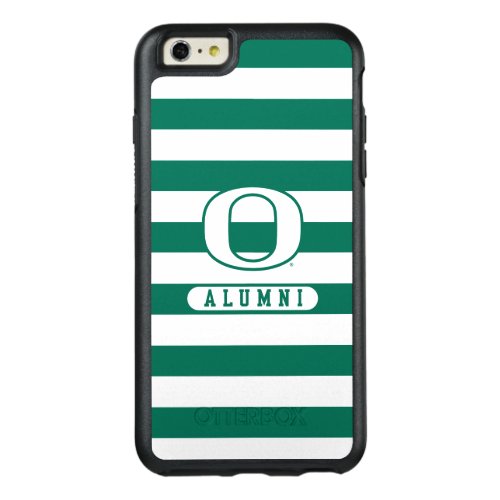 Oregon  Alumni Striped Pattern OtterBox iPhone 66s Plus Case