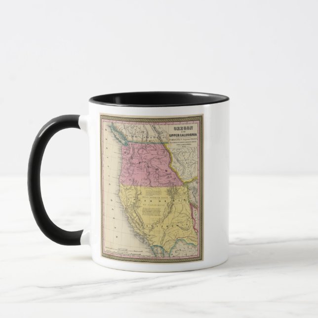 Oregon and California 2 Mug (Left)
