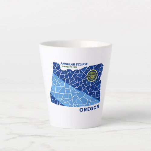 Oregon Annular Eclipse Latte Mug