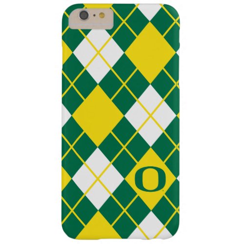 Oregon  Argyle Pattern Barely There iPhone 6 Plus Case