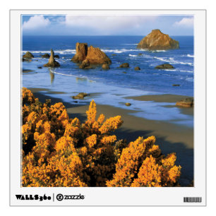 Oregon Beach View In Bandon Wall Decal