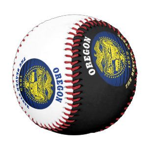 OREGON BEAVER STATE FLAG BASEBALL