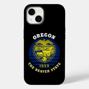 OREGON BEAVER STATE FLAG Case-Mate iPhone 14 CASE