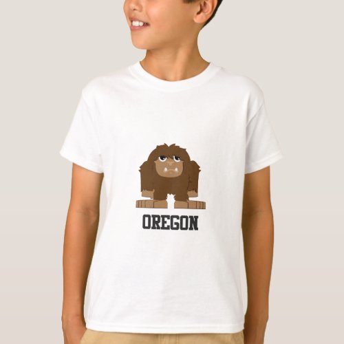 Oregon Bigfoot T_Shirt