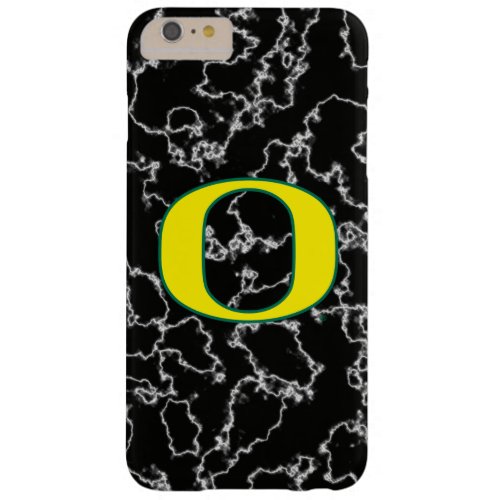 Oregon  Black Marble Pattern Barely There iPhone 6 Plus Case