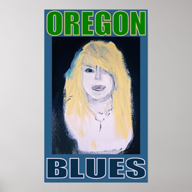 OREGON BLUES POSTER (Front)