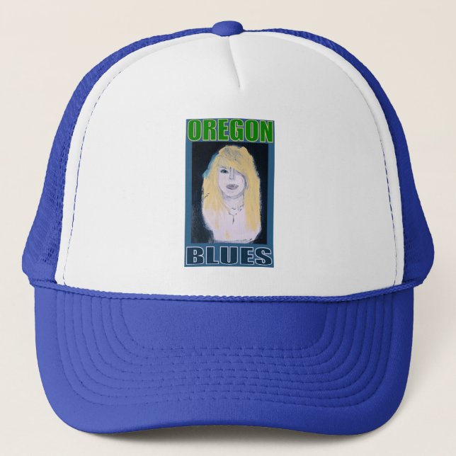 OREGON BLUES TRUCKER HAT (Front)