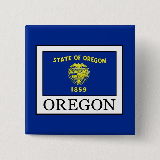 Oregon Button (Front)
