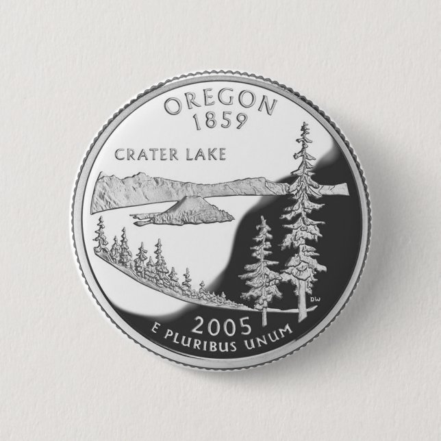 Oregon Button (Front)