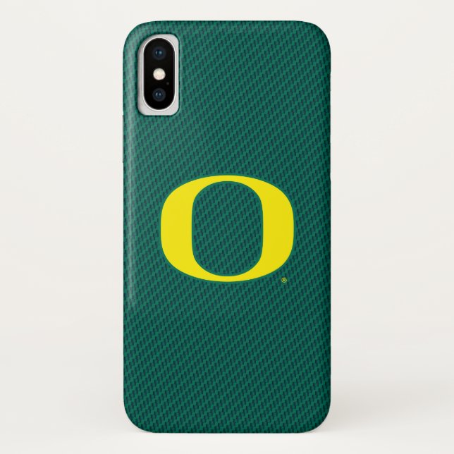 Oregon | Carbon Fiber Pattern Case-Mate iPhone Case (Back)