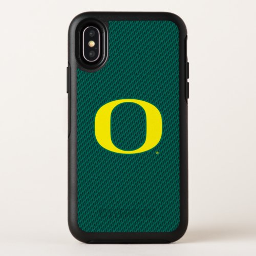 Oregon  Carbon Fiber Pattern OtterBox Symmetry iPhone X Case