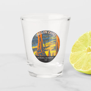 Oregon Caves National Monument Oregon Circle Shot Glass
