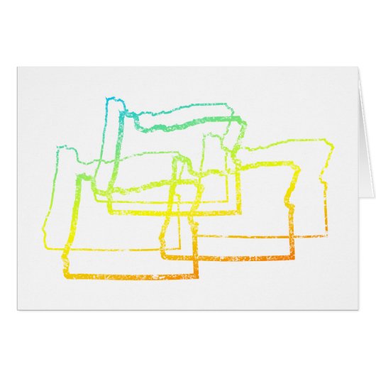 oregon chill blur cards (Front Horizontal)
