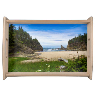 Oregon Coast Beach Serving Tray