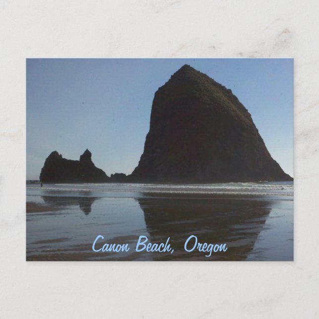 Oregon Coast Canon Beach Postcard (Front)