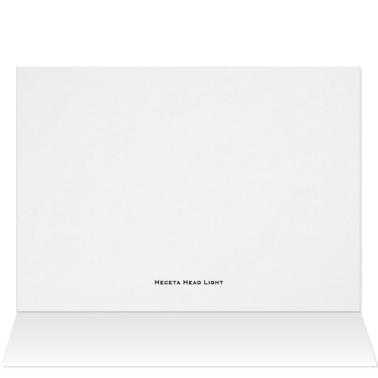 Oregon Coast Card (Inside Horizontal (Top))