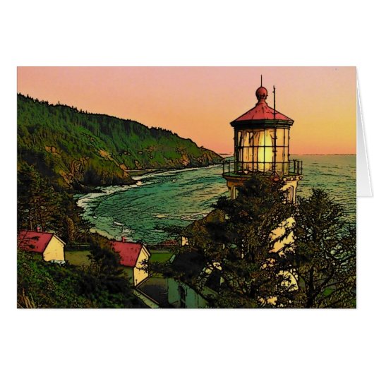 Oregon Coast Card (Front Horizontal)