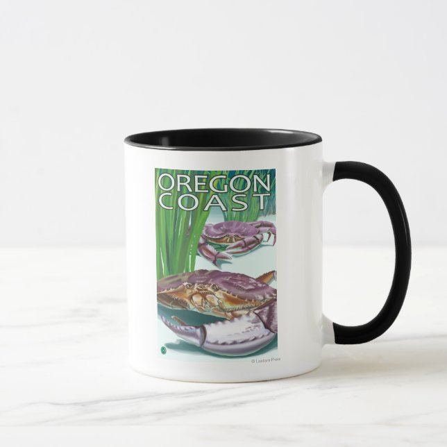 Oregon Coast Crab Mug (Right)