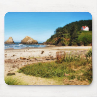 Oregon Coast House Mousepad