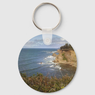 Oregon coast keychain