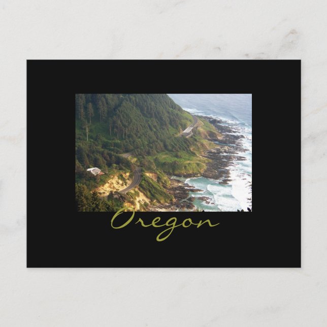 Oregon Coast Postcard (Front)
