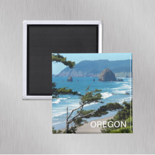 Oregon Coast Scenic Seascape Magnet