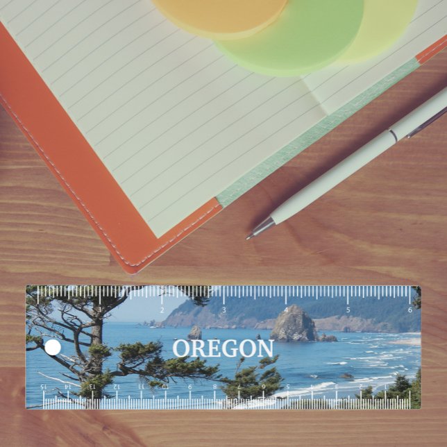 Oregon Coast Scenic Seascape Ruler (In Situ)