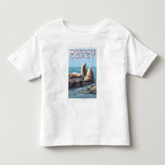 Oregon Coast Sea Lions Toddler T-shirt