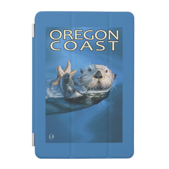 Oregon Coast Sea Otter iPad Mini Cover (Front)