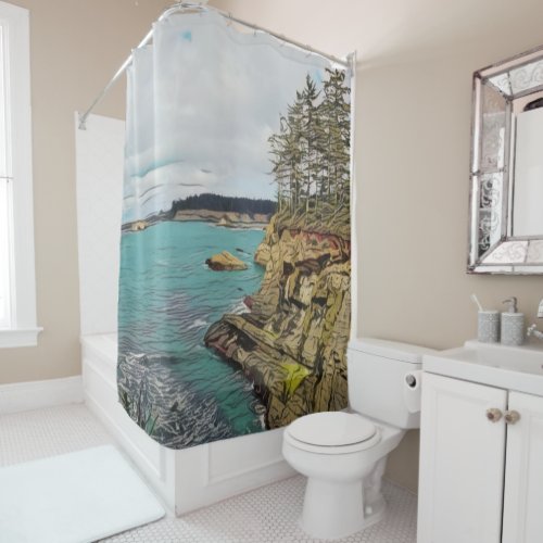 Oregon Coast Shower Curtain