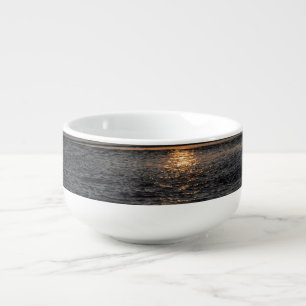 Oregon Coast Sunset Photo Soup Mug