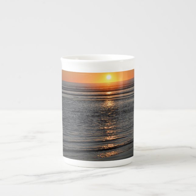 Oregon Coast Sunset Photo Specialty Mug (Front)