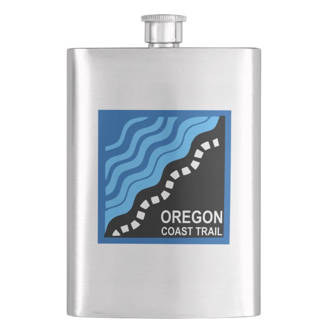Oregon Coast Trail Flask (Front)