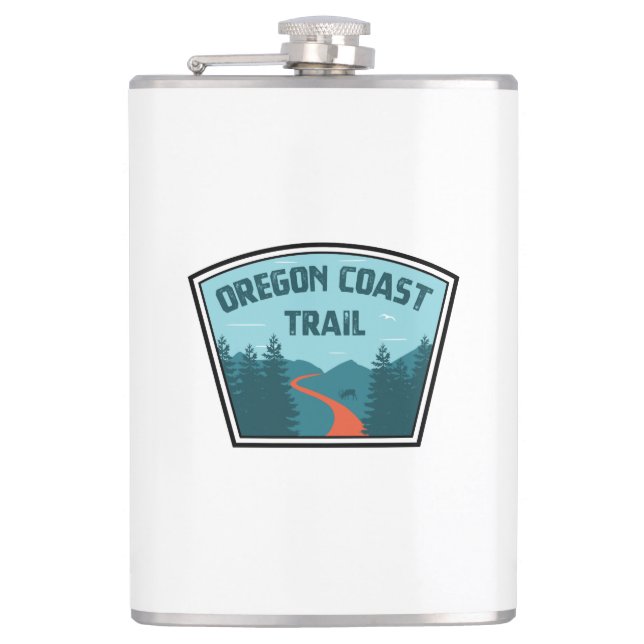Oregon Coast Trail Flask (Front)