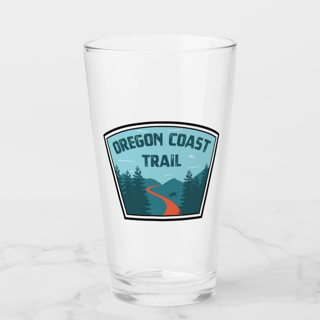 Oregon Coast Trail Glass (Front)