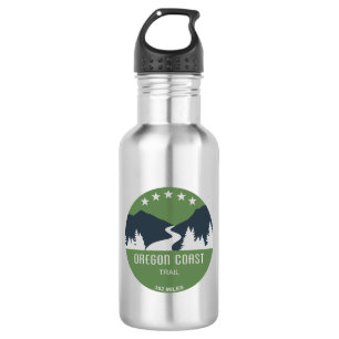 Oregon Coast Trail Stainless Steel Water Bottle
