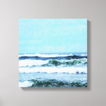 Oregon Coast Waves Canvas Print