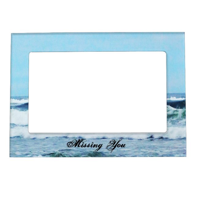 Oregon Coast Waves Magnetic Frame (Front)