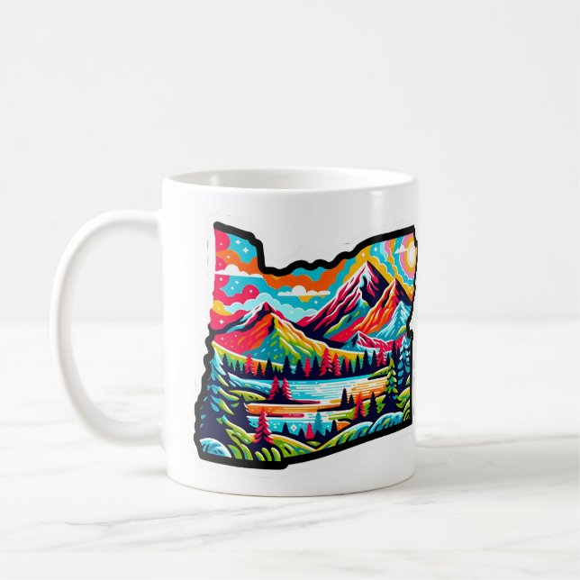 Oregon Coffee Mug (Left)
